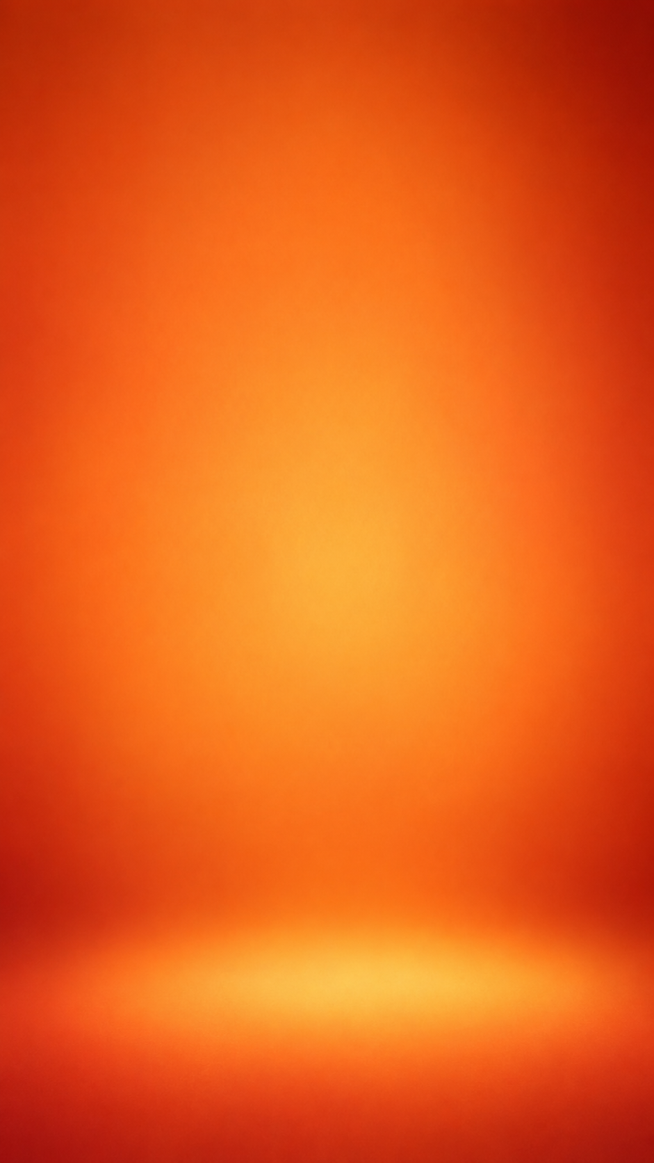 Warm orange food campaign background for VELVET BUN